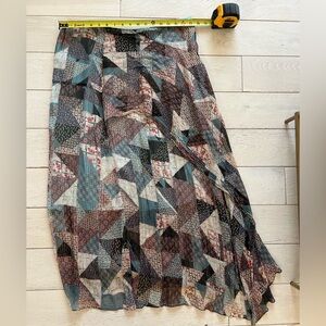 Geometric Patterned Skirt
